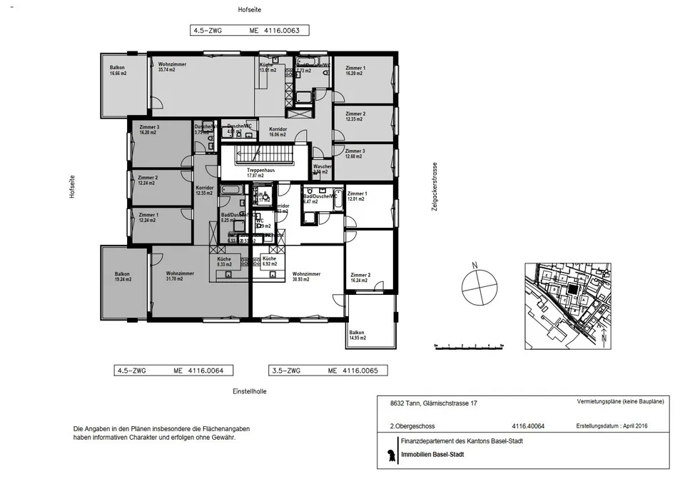 Moderne 4.5-Zimmer-Wohnung in Tann zu vermieten