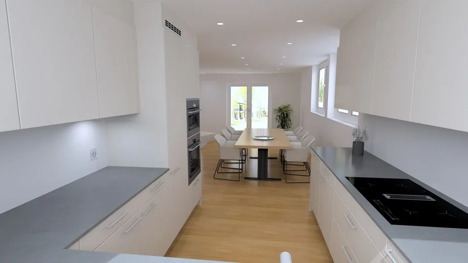 Neubau 5.5-Zi.-Doppeleinfamilienhaus an erhöhter Wohnlage mit Weitsicht in Amlikon-Bissegg (Haus A)