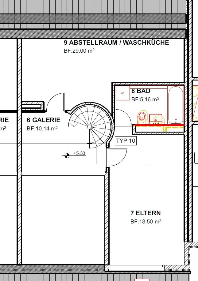 3.5-Zimmer Maisonnette-Wohnung mit Galerie