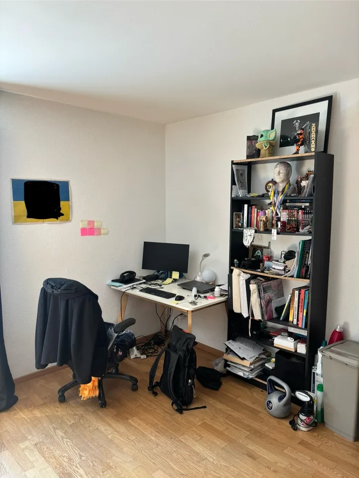 Big room with private bathroom