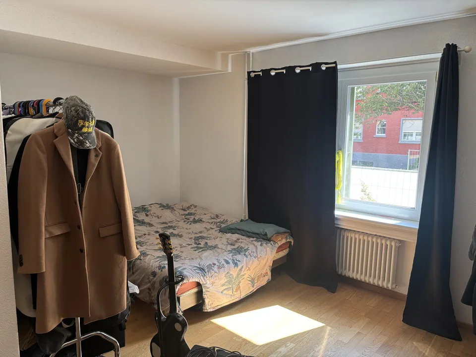 Big room with private bathroom