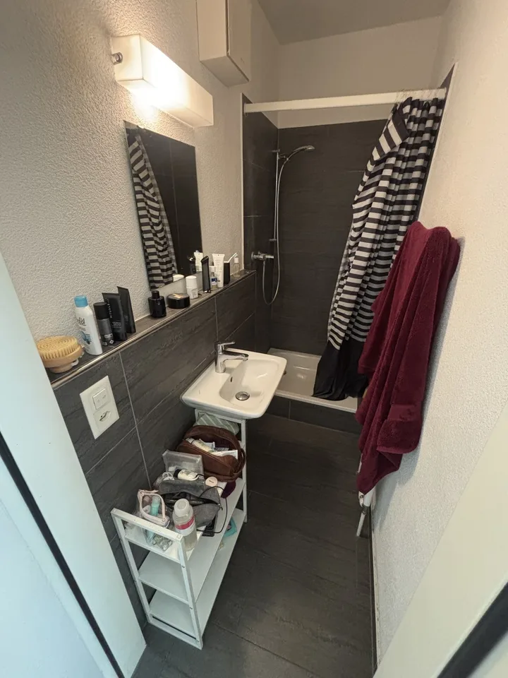 Big room with private bathroom