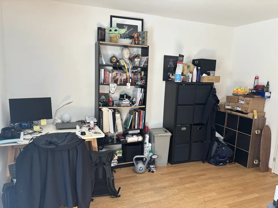 Big room with private bathroom