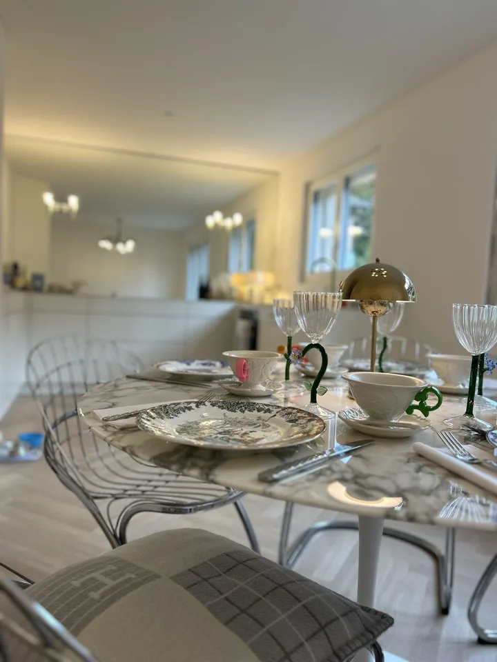 Sanierte 2,5-Zimmer-Wohnung in Erlenbach-Winkel mit Teilseesicht und Tiefgaragenplätze
