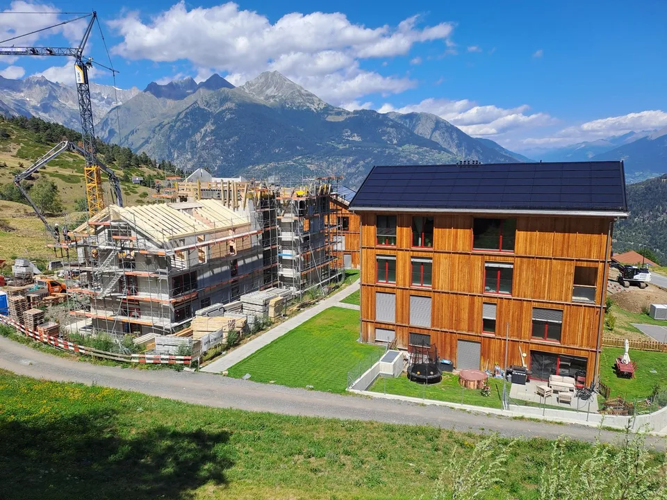 Unverbaubar, mit Aussicht auf die Berner Alpen