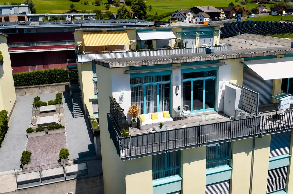 4.5 Zimmer Attikawohnung in Uznach – foto 10 di 12