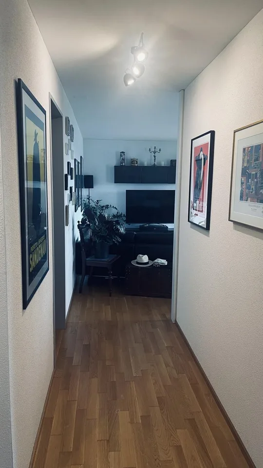 Helle 3.5-Zimmer-Wohnung mit grossem Balkon und eigenem Waschturm in Obfelden