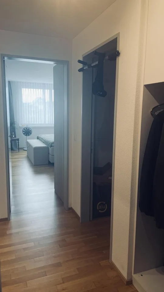 Helle 3.5-Zimmer-Wohnung mit grossem Balkon und eigenem Waschturm in Obfelden