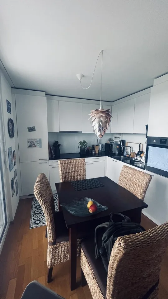 Helle 3.5-Zimmer-Wohnung mit grossem Balkon und eigenem Waschturm in Obfelden