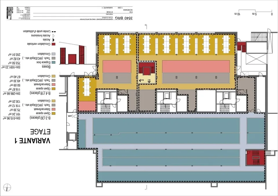 SURFACE COMMERCIALE DE 900 M² ENV. DIVISIBLE AU 1ER ETAGE – foto 3 di 12