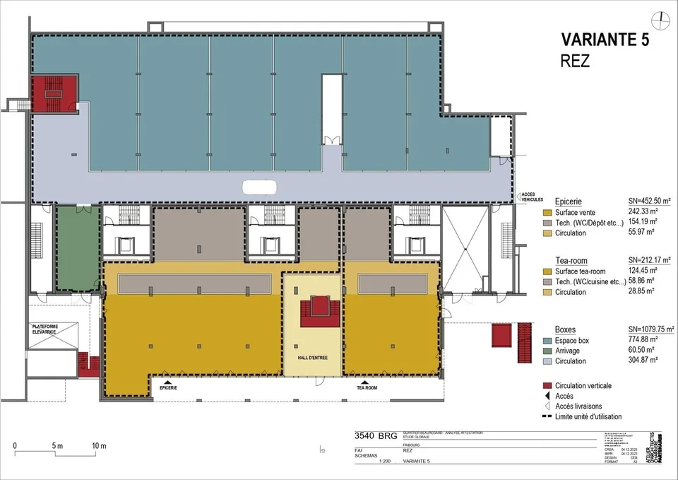 SURFACE D'ENTREPOSAGE 1'130 M² ENV. DIVISIBLE AU REZ-DE-CHAUSSÉE – Foto 11 von 11