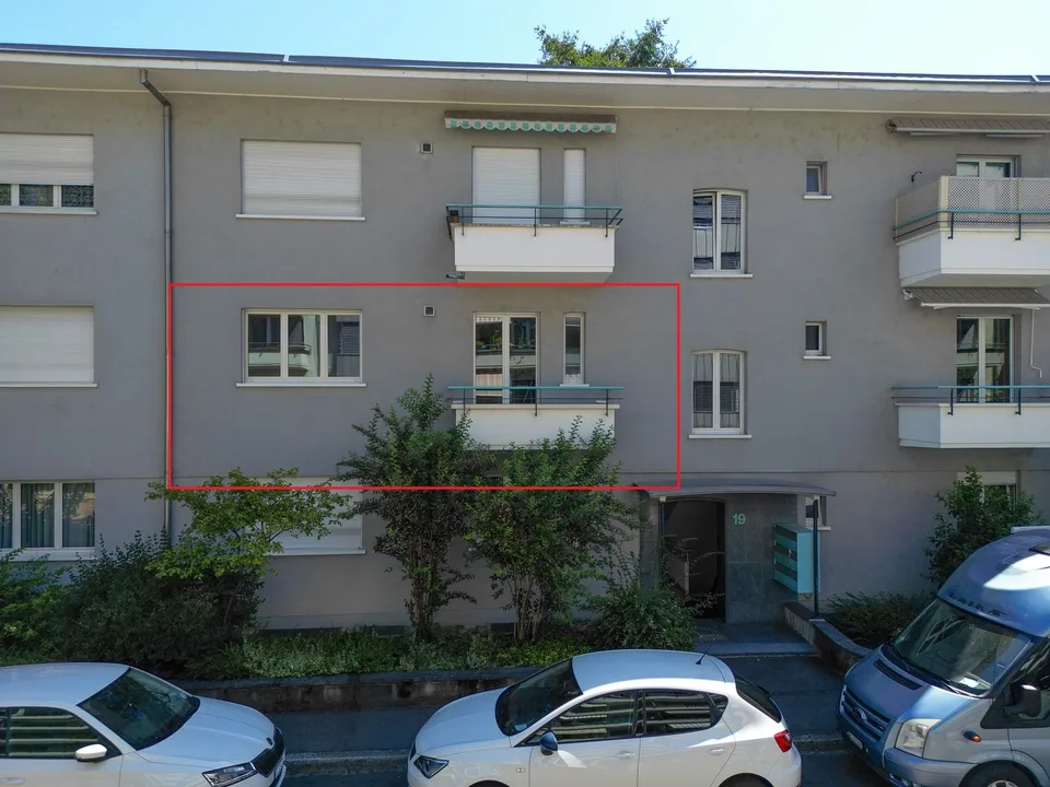 Erstvermietung: 107 m² auf 3.5 Zimmer am Zolli komplett renoviert, 2 Balkone und Wintergarten