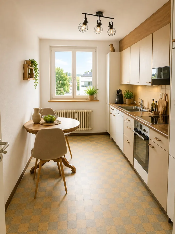 Helle 3-Zimmer-Wohnung mit Balkon und schöner Aussicht in Bottmingen