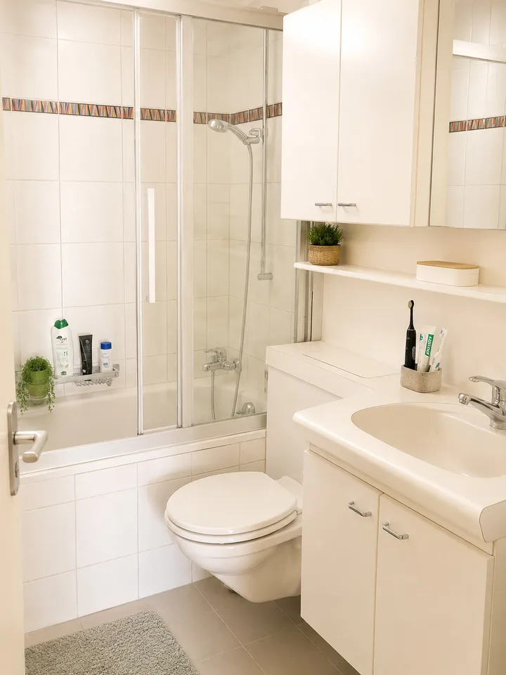 Helle 3-Zimmer-Wohnung mit Balkon und schöner Aussicht in Bottmingen