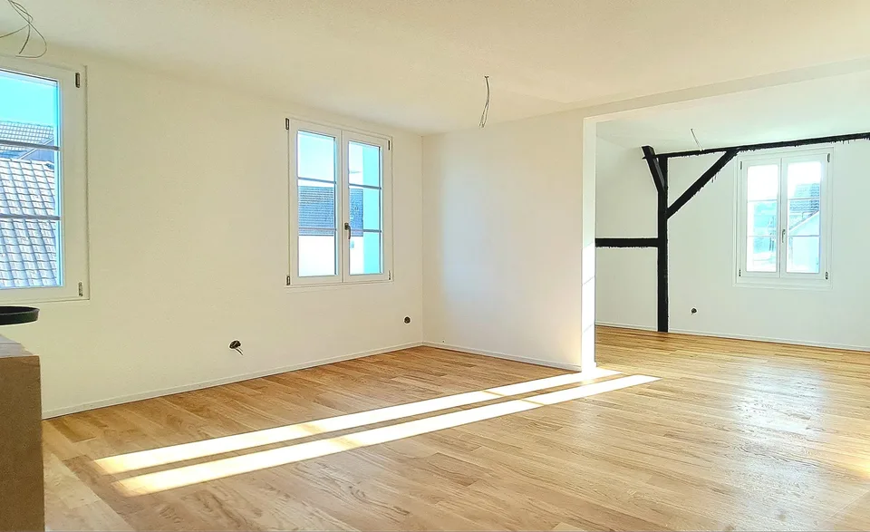 Frisch sanierte Wohnung mit 2 Schlafzimmern und Estrich an Riedt bei Erlen