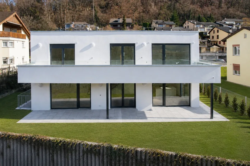 Exklusive 4,5-Zimmer-Maisonette-Neubauwohnung mit Terrasse, Balkon und Garten