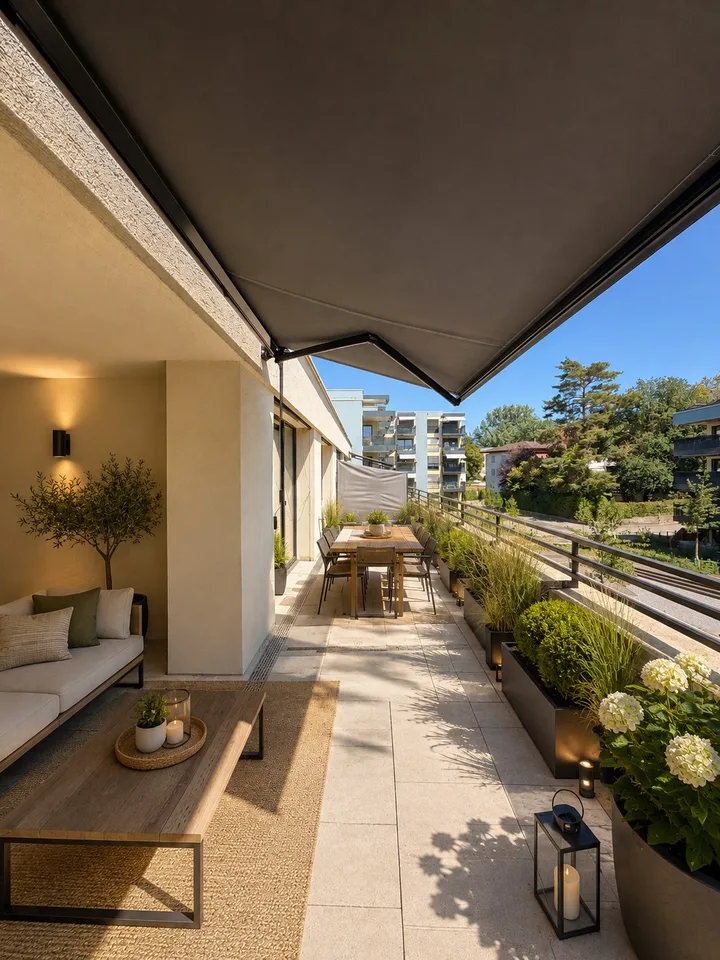 Moderne 4.5-Zimmer-Wohnung mit grosser Terrasse in Tagelswangen