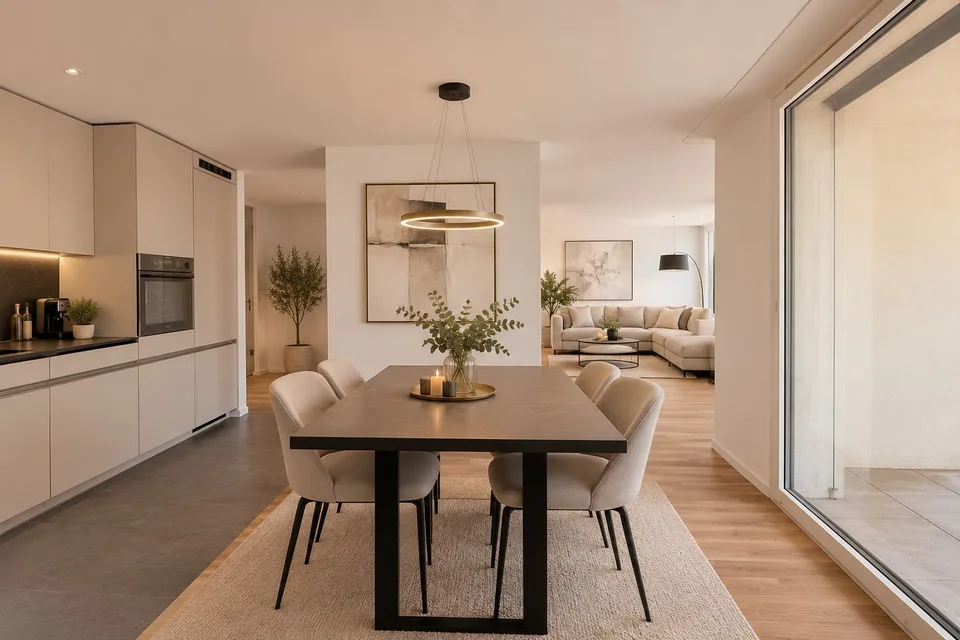 Moderne 4.5-Zimmer-Wohnung mit grosser Terrasse in Tagelswangen
