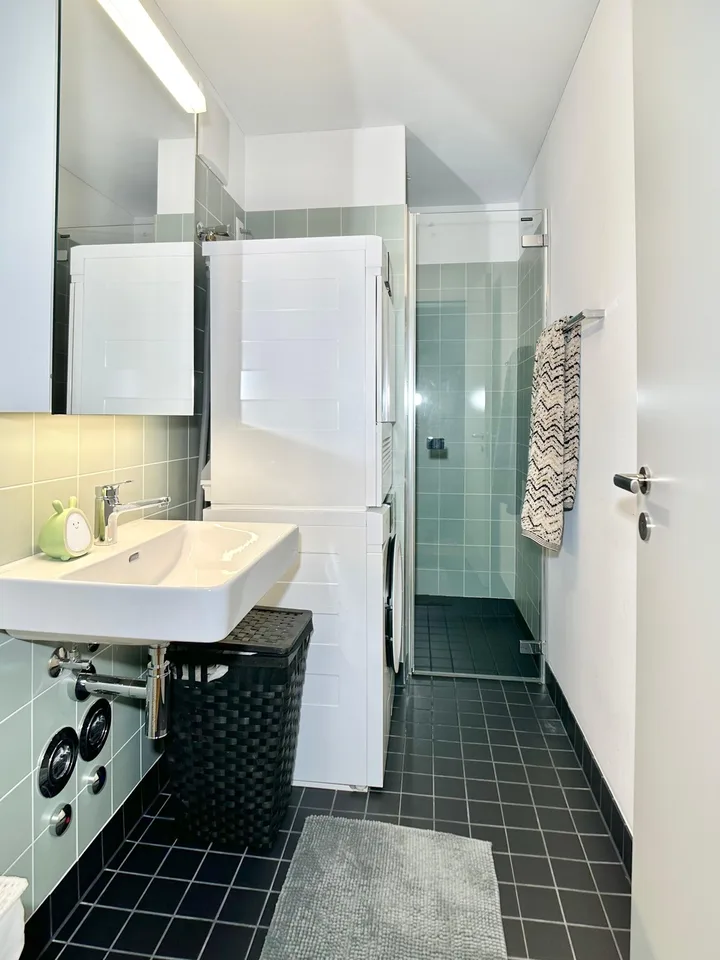 Befristet, möbliert: Moderne 4.5-Zimmer-Wohnung mit Seesicht – Foto 13 von 13
