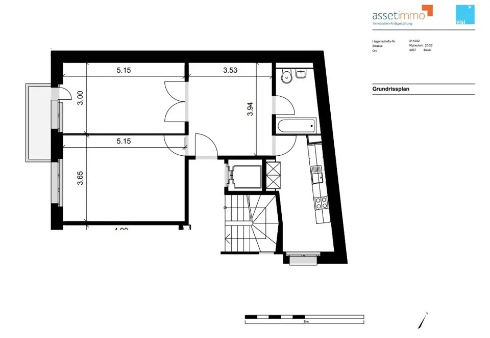 Bello appartamento di 2,5 locali nel cuore di Kleinbasel! – foto 6 di 6