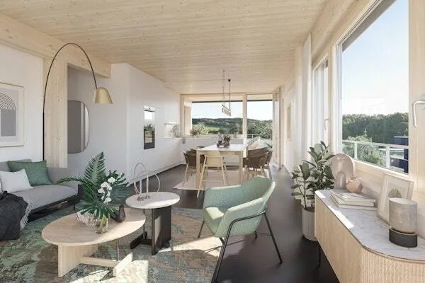 Large 4.5-room apartment in central location