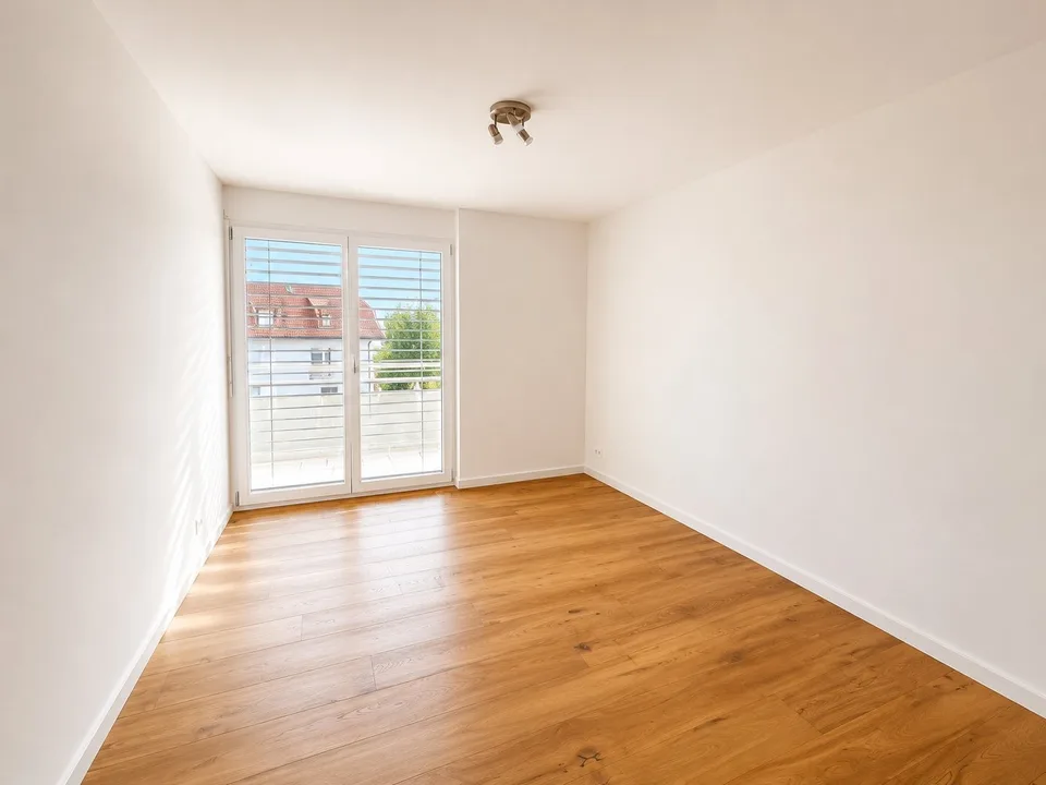 Wohnung mit 3,5 Zimmern im 2. Stock mit freier Sicht