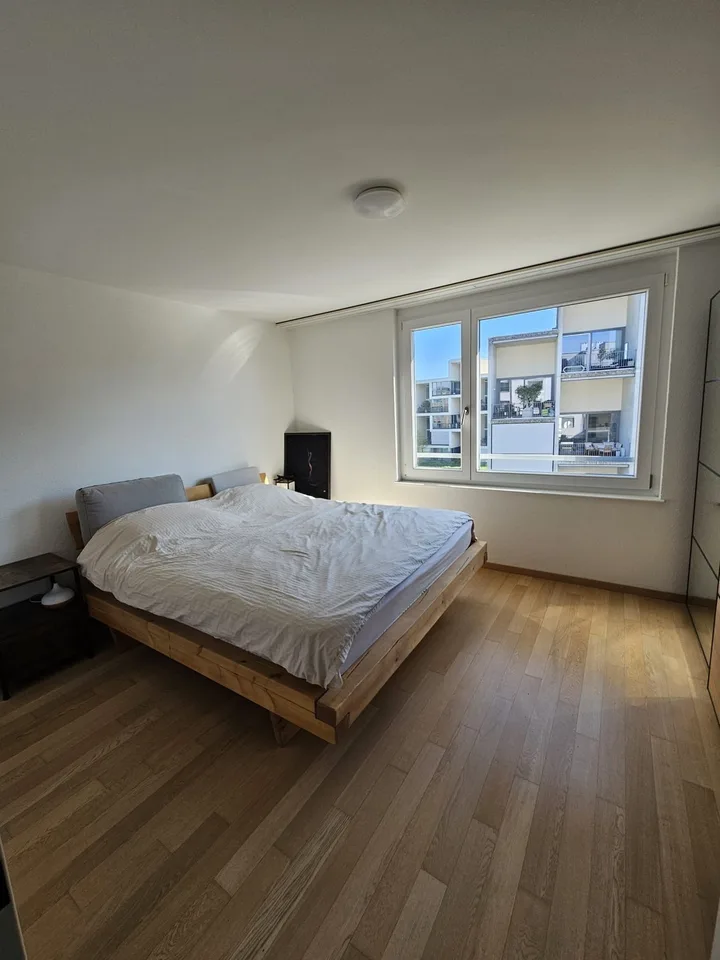 Spacious, modern & well-connected furnished flat in Rheinfelden – 2BR/2BA with winter garden balcony - Sep to Dec