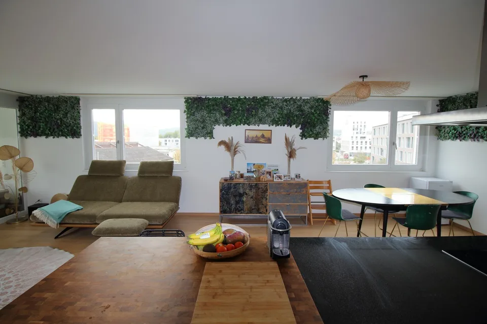 Spacious, modern & well-connected furnished flat in Rheinfelden – 2BR/2BA with winter garden balcony - Sep to Dec