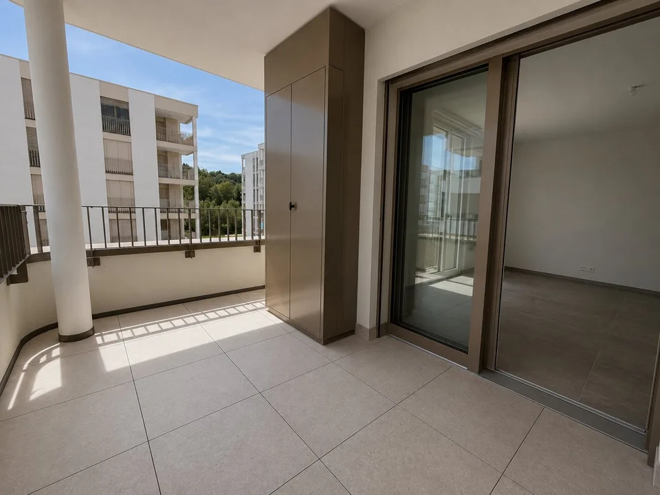 Neue Wohnung im Zentrum des Viertels MIC in Marly