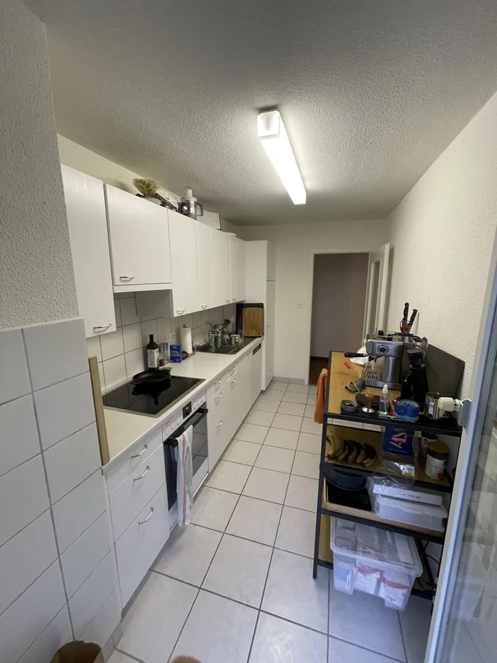 4.5-Zimmer-Wohnung mit grossem Balkon und Cheminee