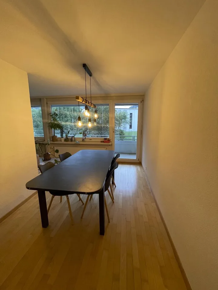 4.5-Zimmer-Wohnung mit grossem Balkon und Cheminee