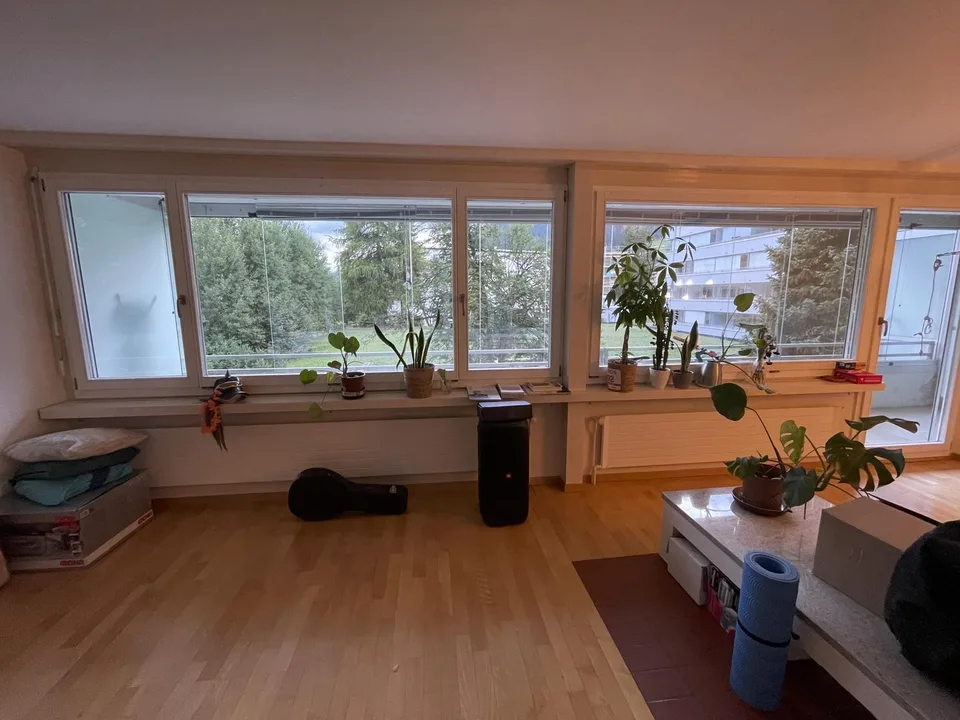 4.5-Zimmer-Wohnung mit grossem Balkon und Cheminee