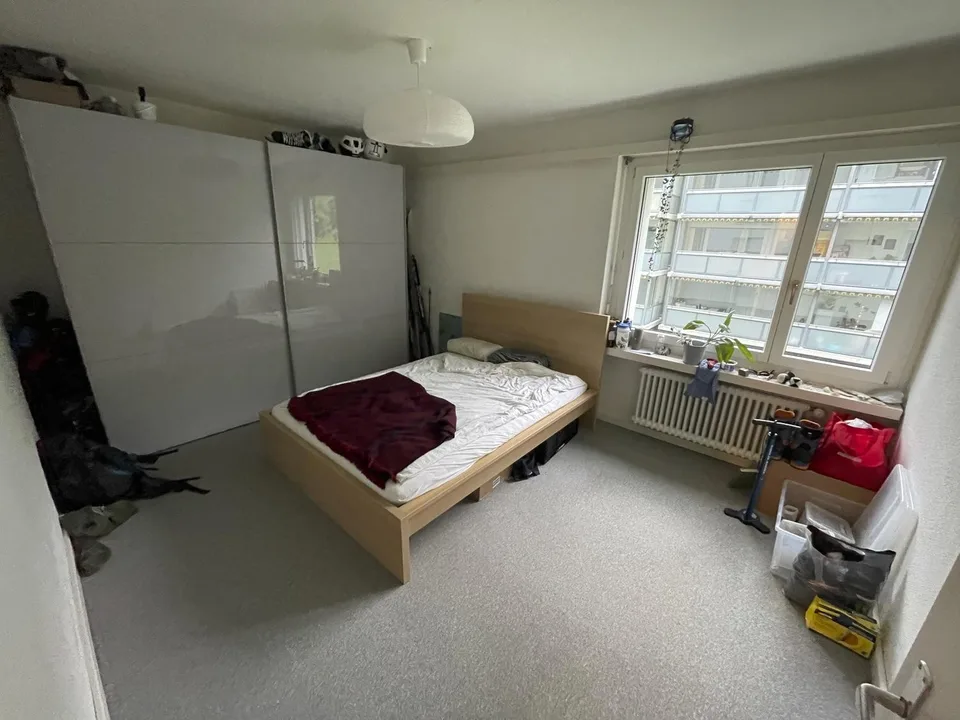 4.5-Zimmer-Wohnung mit grossem Balkon und Cheminee