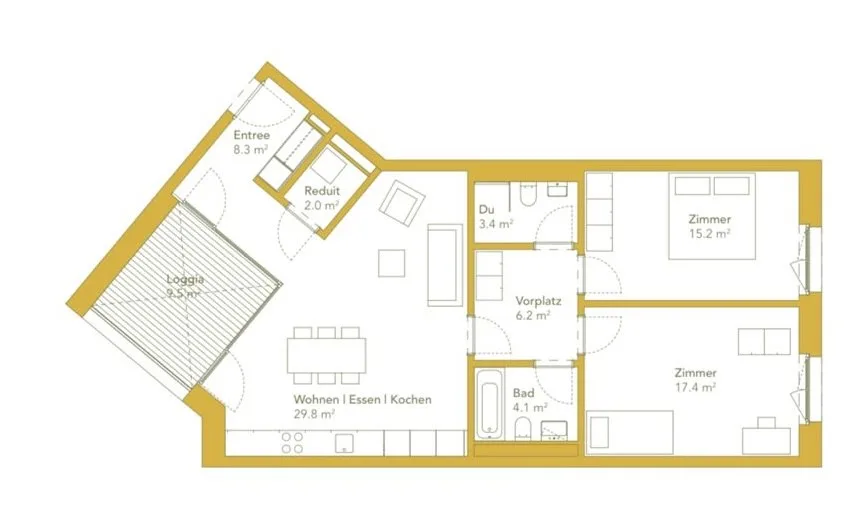 Luzernstrasse 36c, 6208 Oberkirch - CHF 2’111 inkl. NK pro Monat