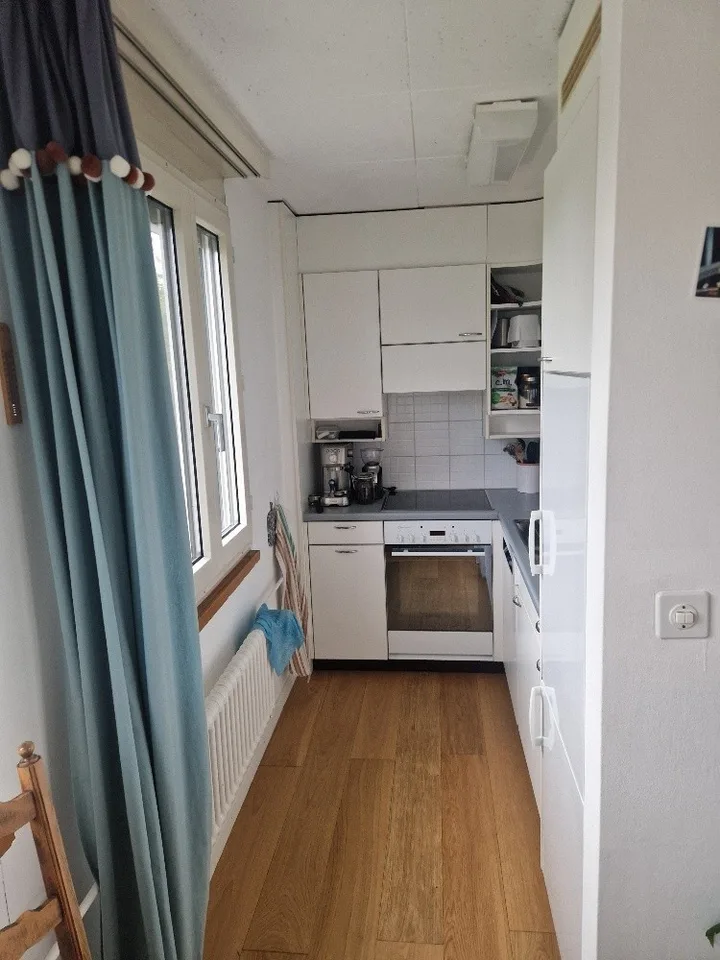 Helle 3,5 Zimmer-Wohnung mit Balkon und wunderschöner Aussicht