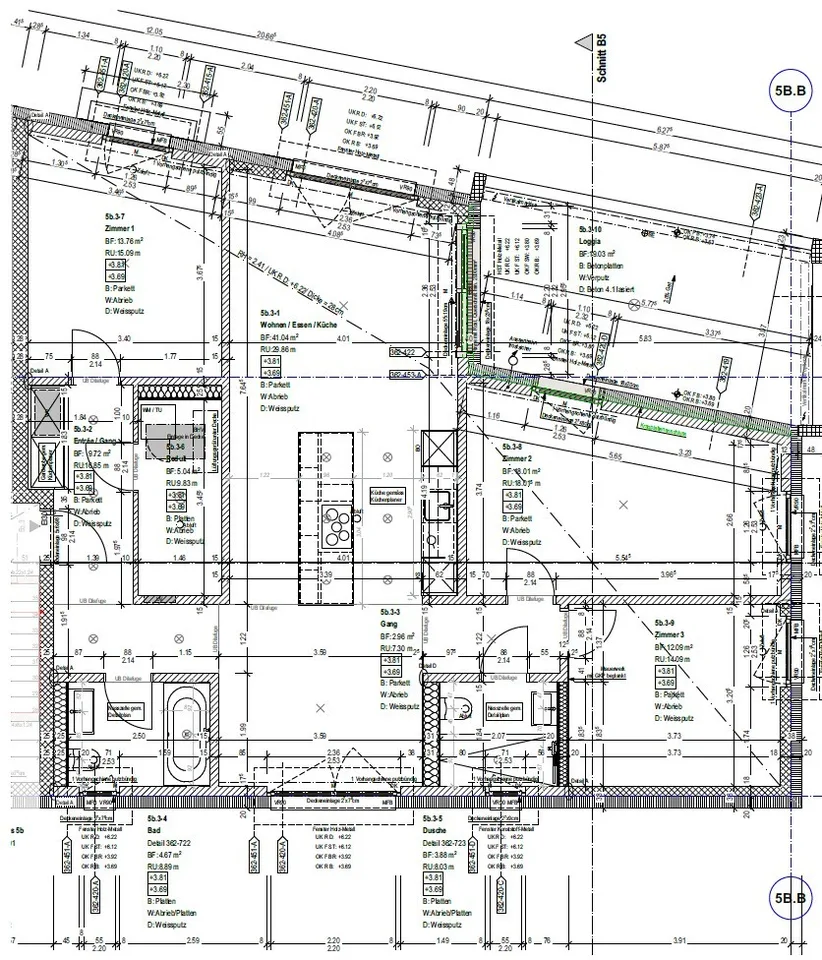 Erstbezug Moderne 4.5-Zimmer-Neubauwohnung in Vogelsang AG