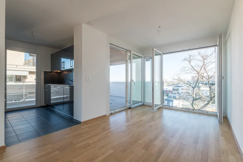 Appartement de 4.5 pièces au rez-de-chaussée!