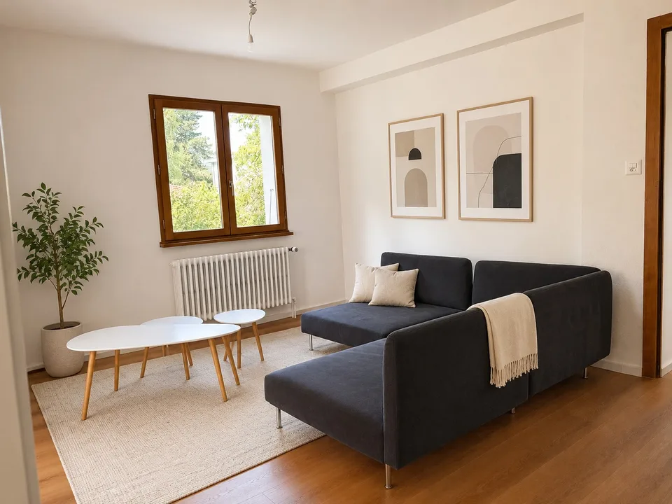 Maison individuelle 7 pièces rénovée avec jardin – Chambésy – Disponible immédiatement