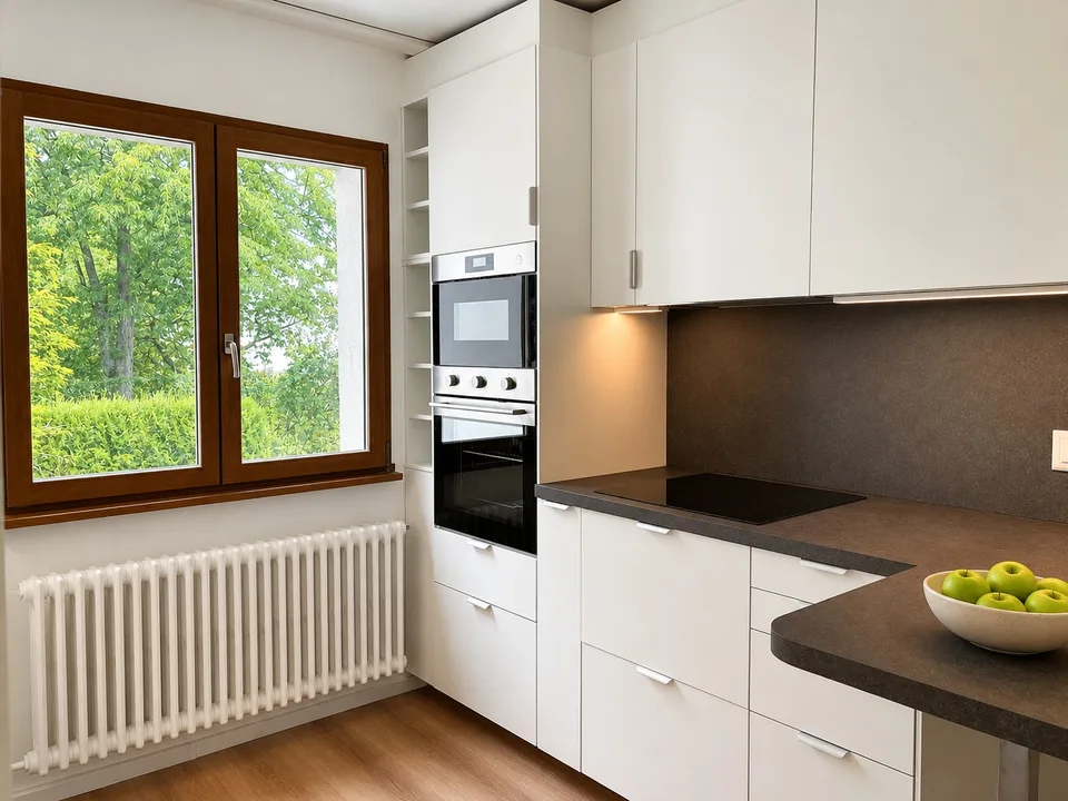 Maison individuelle 7 pièces rénovée avec jardin – Chambésy – Disponible immédiatement