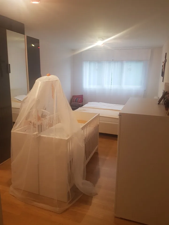 3.5-Zimmer-Wohnung mit grossem Wohnbereich, 2 Nasszellen und Balkon