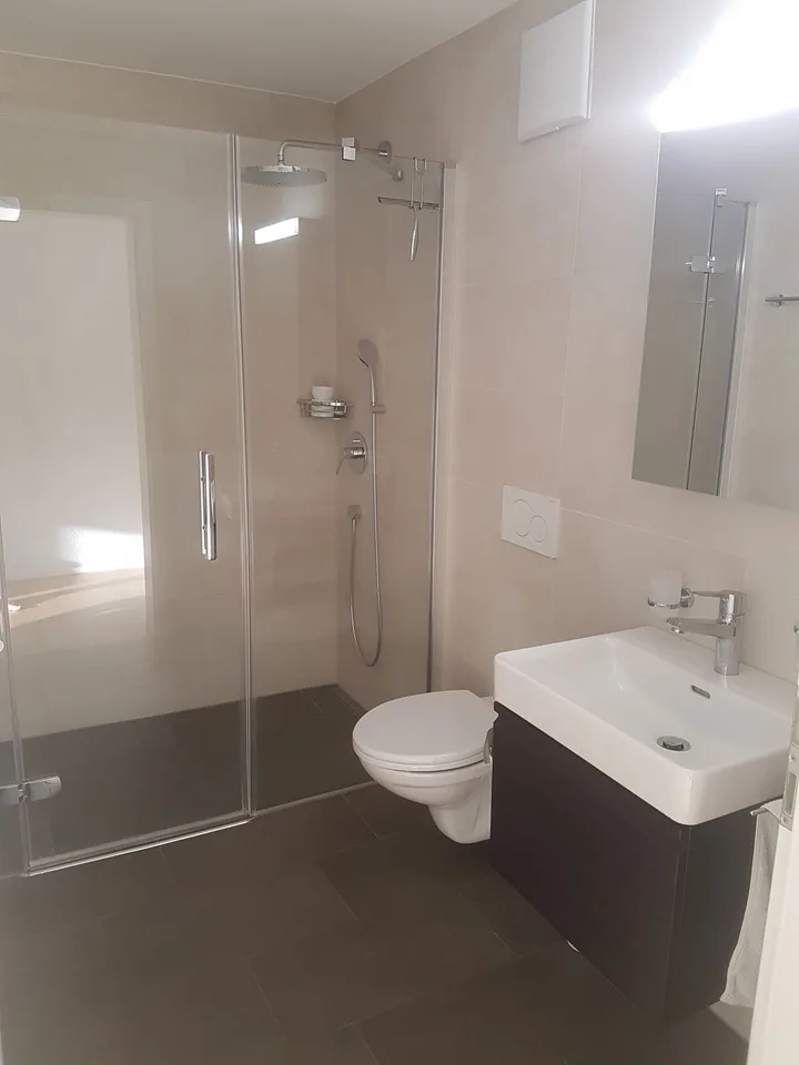 3.5-Zimmer-Wohnung mit grossem Wohnbereich, 2 Nasszellen und Balkon
