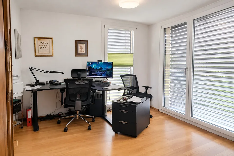 Moderne 4.5-Zimmer-Wohnung mit Wintergarten, Waschturm – Mietzins inkl. 2 Parkplätzen