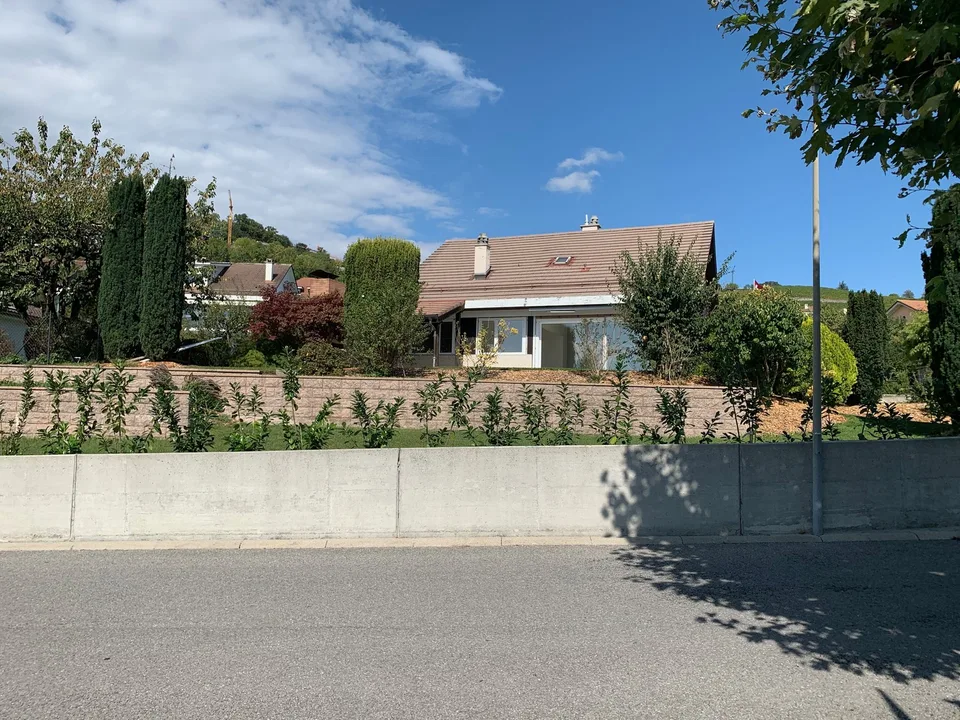 Lutry - Villa familiale de 6 pièces avec vue sur le lac