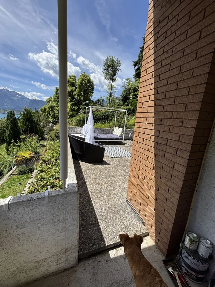 Etage zur Untermiete in malerischem Haus mit Garten und Blick auf den See