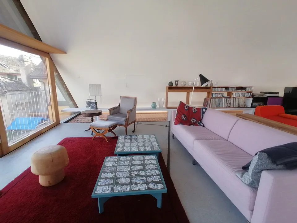 Chambre privative de 40 m² dans une colocation d'exception de deux maisons à Chigny sur Morges