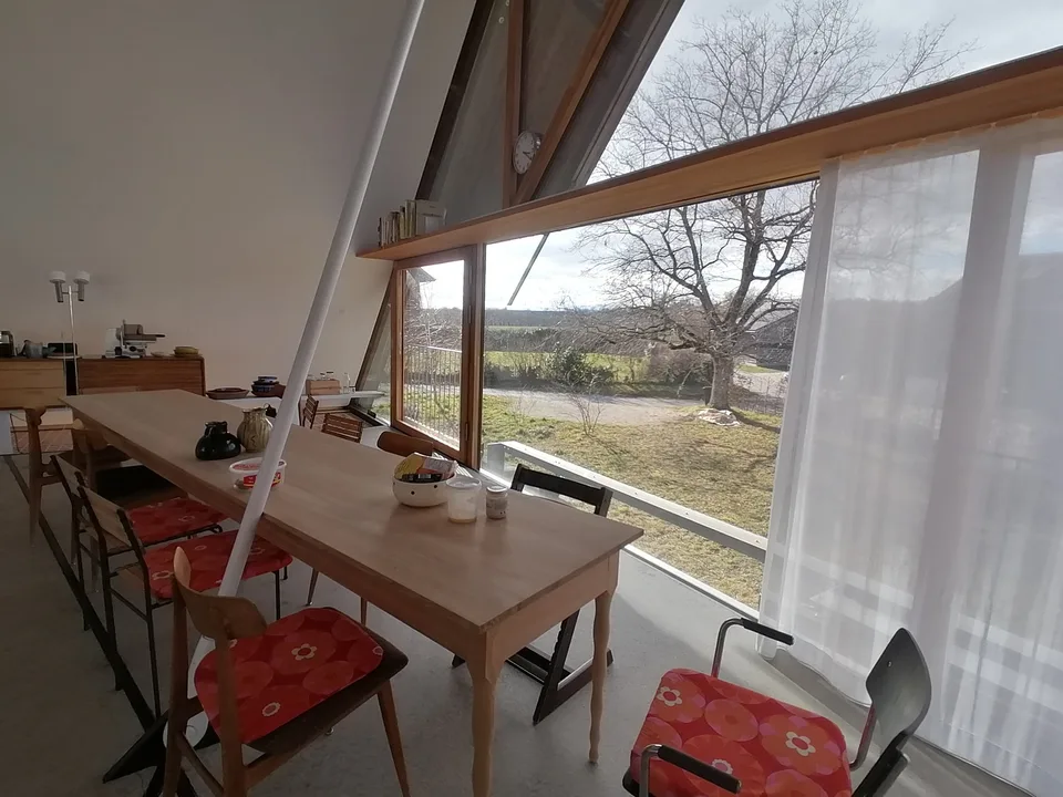 Chambre privative de 40 m² dans une colocation d'exception de deux maisons à Chigny sur Morges