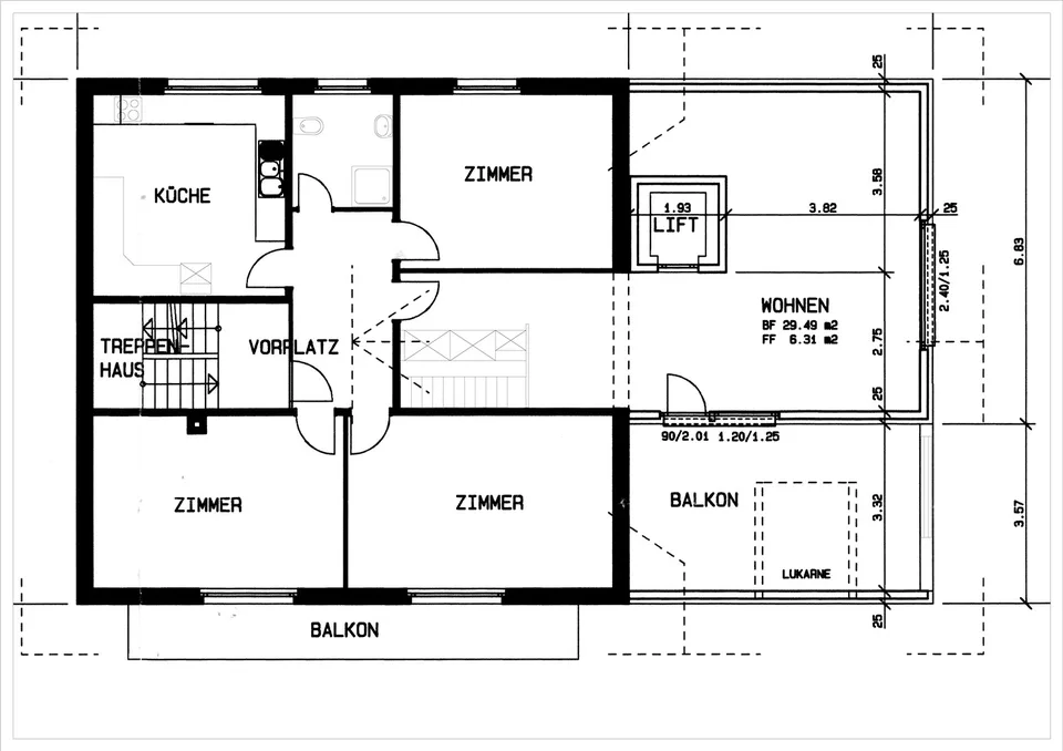 Appartement spacieux, rénové, 4 pièces, 134 m² à Oftringen