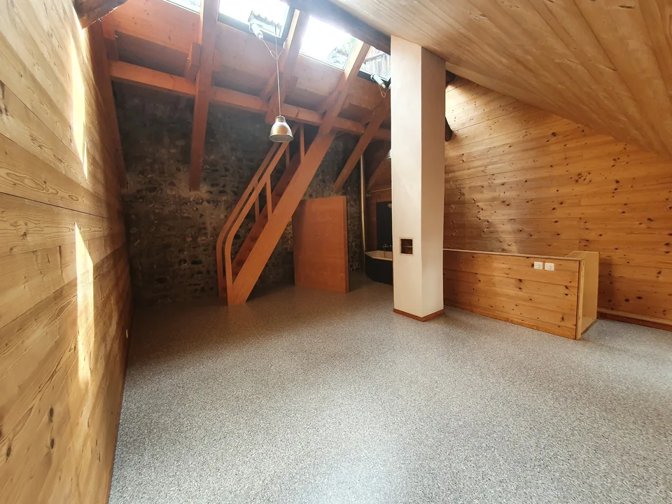 Charmante 2 Zimmer - Wohnung mit Cheminee Sitzplatz und Terasse