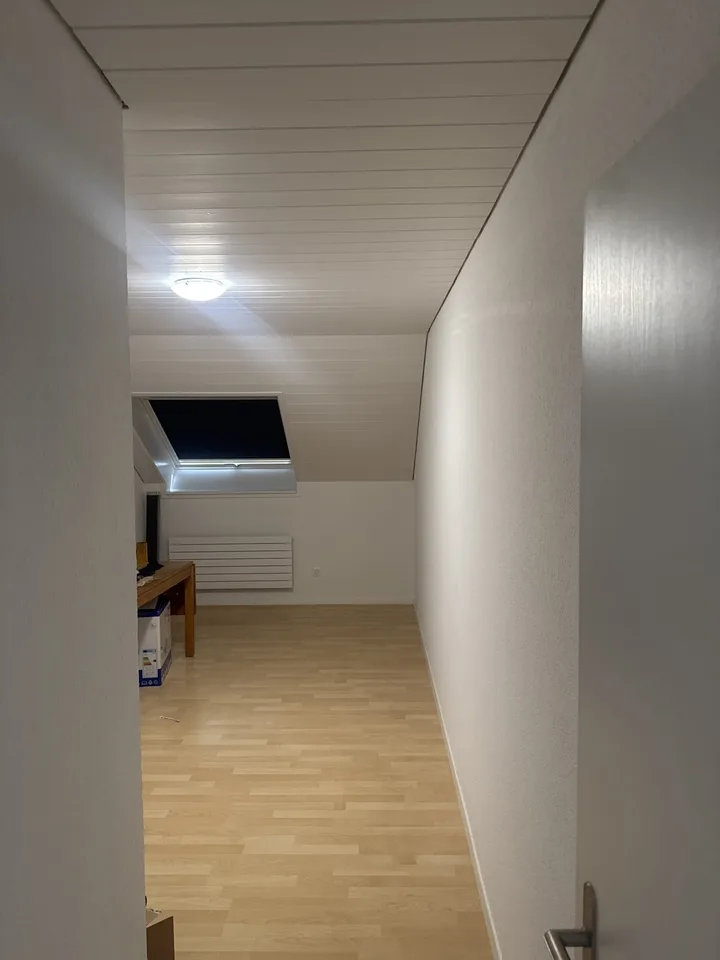Lichtdurchflutete 4,5-Zimmer-Dachwohnung mit zwei Balkonen und viel Plat