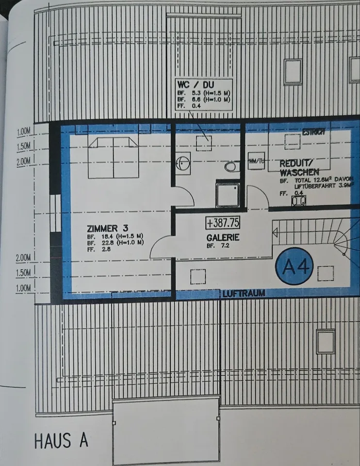 Dachmaisonette befristet